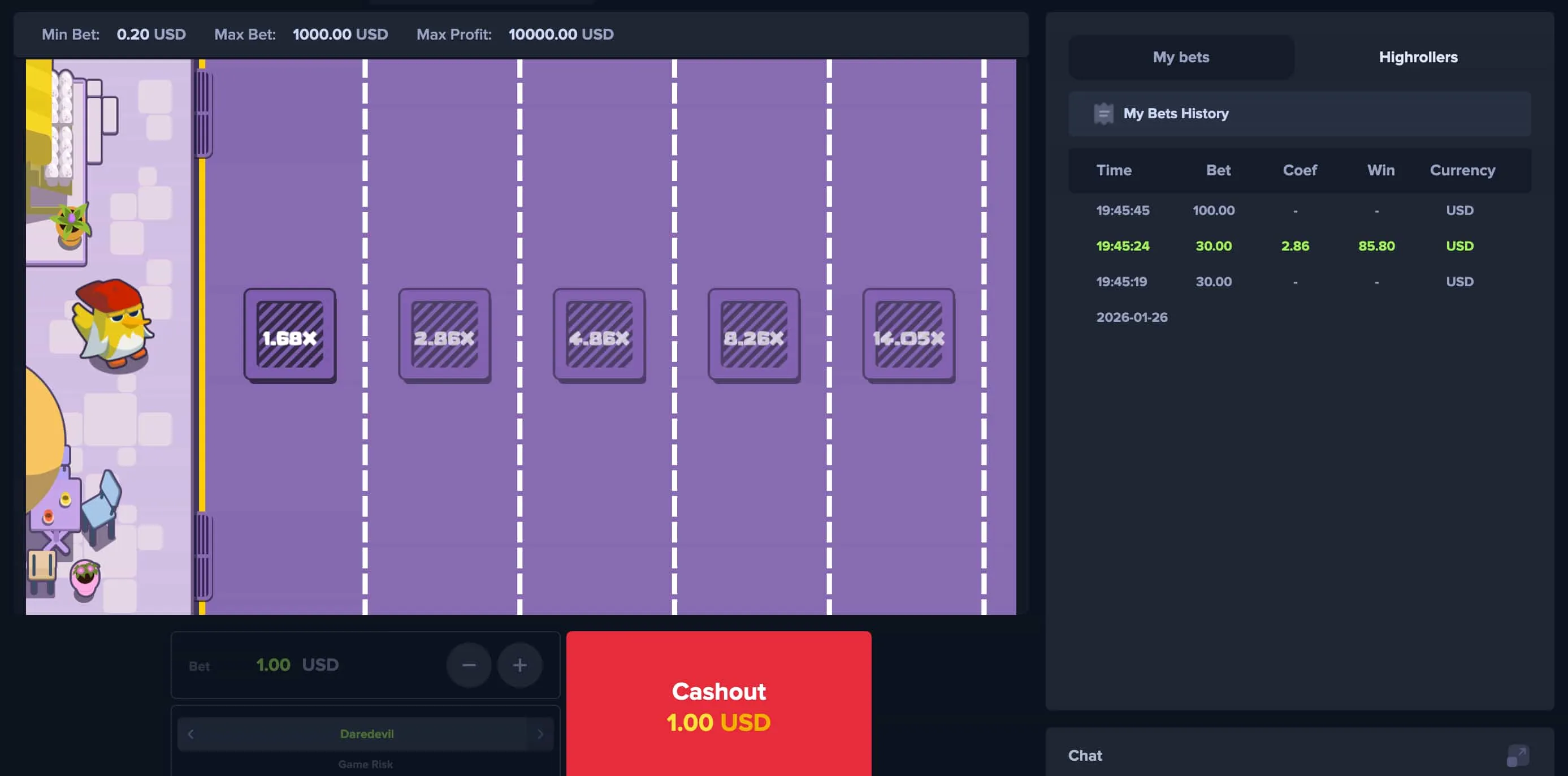 Chicken Cross Spielablauf verstehen Chicken Cross Spielablauf verstehen